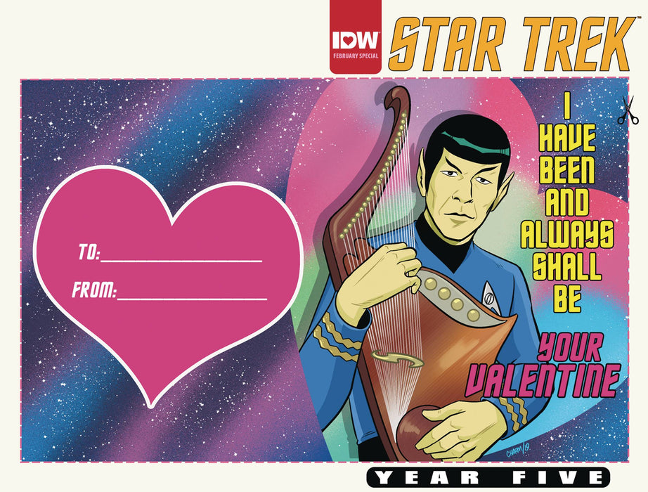 Star Trek Year Five (2019) #0 (VALENTINES DAY SPECIAL JONES)