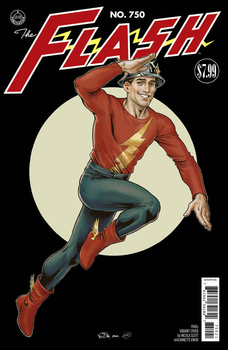 Flash (2016) #750 (1940S NICOLA SCOTT VAR ED)