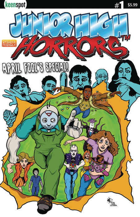 Junior High Horrors April Fools Special (2020) #1 CVR A GS X-MEN PARODY