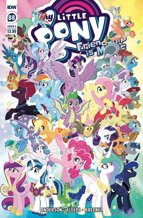 My Little Pony Friendship is Magic (2012) #88 CVR A FLEECS