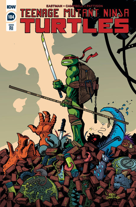 Teenage Mutant Ninja Turtles (2011) #104 10 COPY INCV GARING