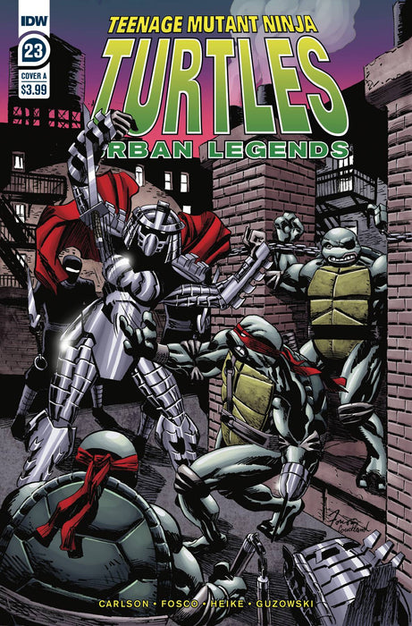 Teenage Mutant Ninja Turtles Urban Legends (2018) #23 CVR A FOSCO