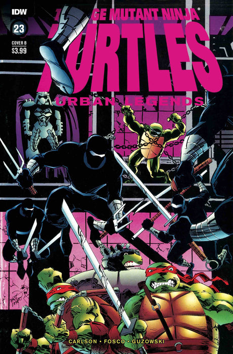 Teenage Mutant Ninja Turtles Urban Legends (2018) #23 CVR B FOSCO & LARSEN