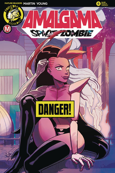 Amalgama Space Zombie (2019) #6 CVR B YOUNG RISQUE