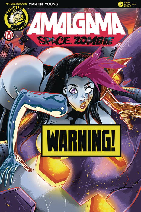 Amalgama Space Zombie (2019) #6 CVR D RUDETOONS REYNOLDS RISQUE