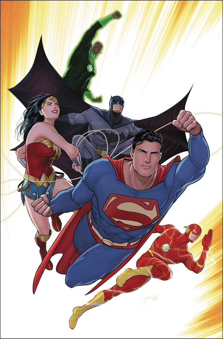 Justice League (2018) #42 CARD STOCK MIKEL JANIN VAR ED