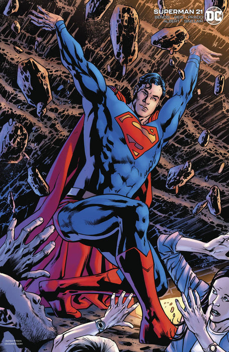 Superman (2018) #21 BRYAN HITCH VAR ED