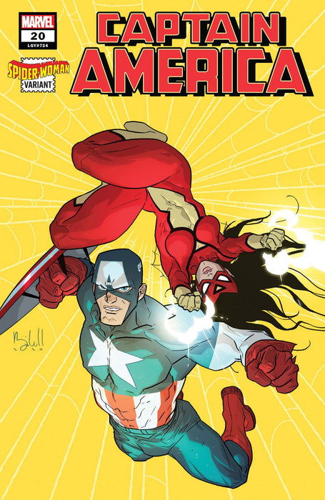 Captain America (2018) #20 CALDWELL SPIDER-WOMAN VAR