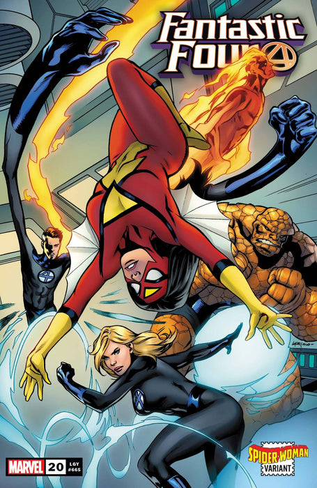 Fantastic Four (2018) #20 LUPACCHINO SPIDER-WOMAN VAR