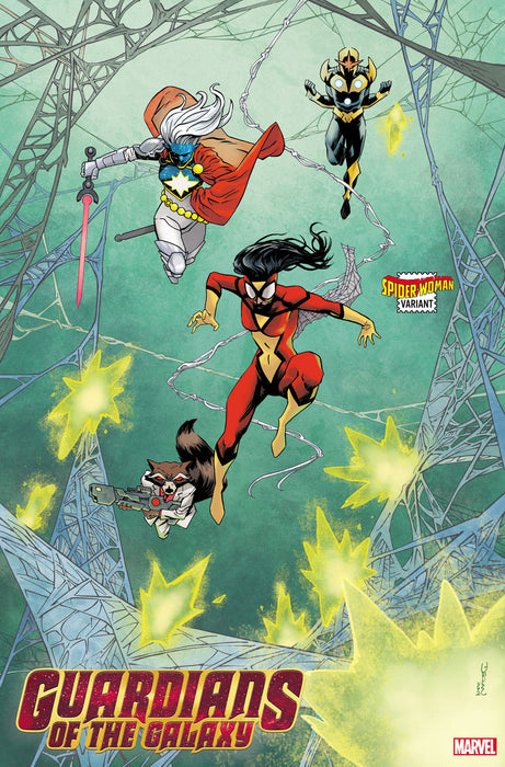 Guardians of the Galaxy (2020) #3 SHALVEY SPIDER-WOMAN VAR
