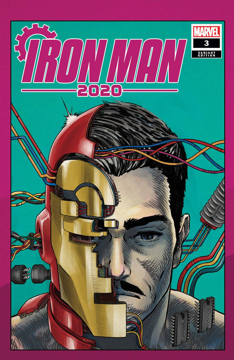 Iron Man 2020 (2020) #3 SUPERLOG HEADS VAR