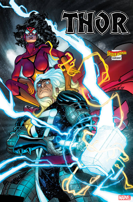 Thor (2019) #4 GARRON SPIDER-WOMAN VAR