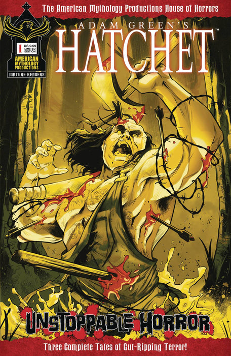 Hatchet Unstoppable Horror (2020) #1 CVR C LTD ED BLOODY VAR