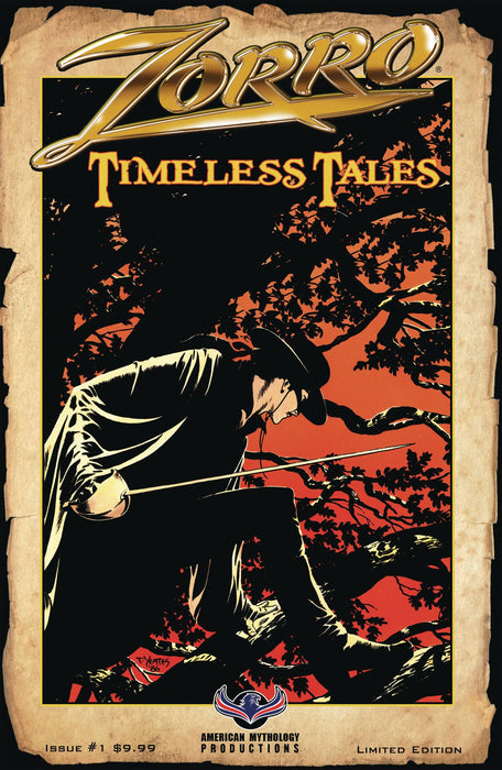Zorro Timeless Tales (2020) #1 CVR B LTD PULP VAR