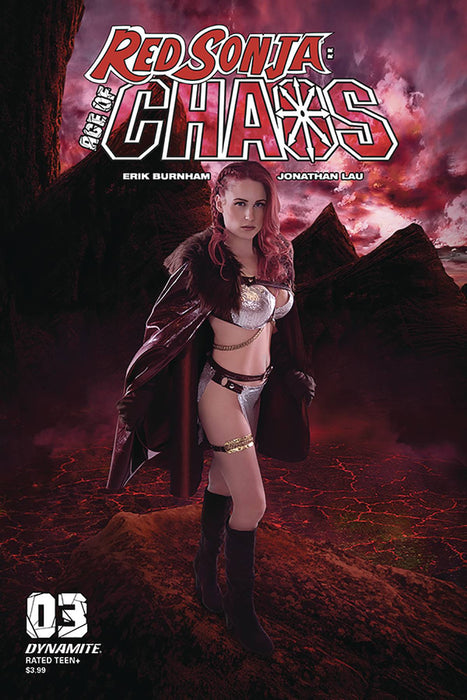 Red Sonja Age of Chaos (2020) #3 CVR E KINGSTON COSPLAY
