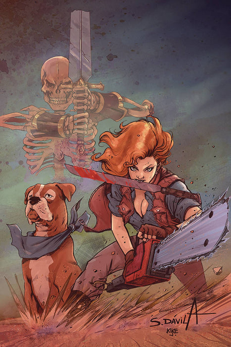 Death to Army of Darkness (2020) #2 DAVILA LTD VIRGIN CVR
