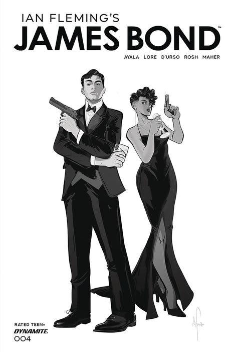 James Bond (2019) #4 20 COPY RICHARDSON B&W TINT INCV