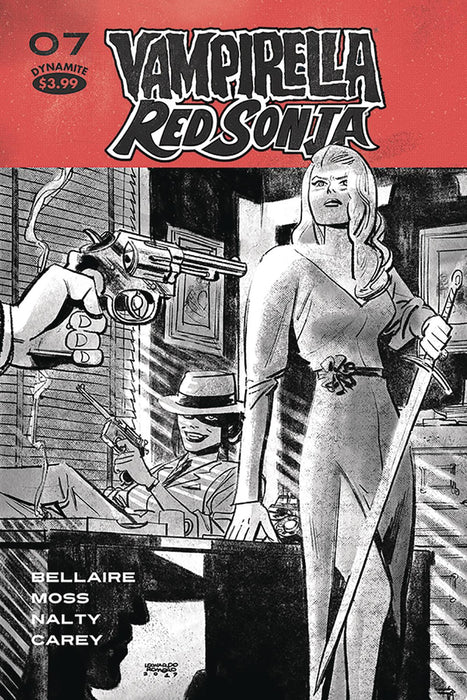 Red Sonja Vampirella (2019) #7 40 COPY ROMERO B&W INCV