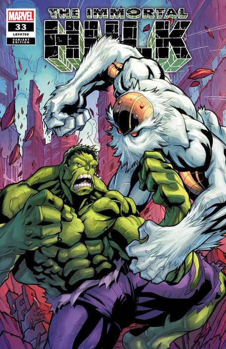 Immortal Hulk (2018) #33 LUBERA VAR