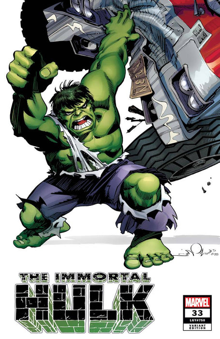 Immortal Hulk (2018) #33 1:100 SIMONSON HIDDEN GEM VAR