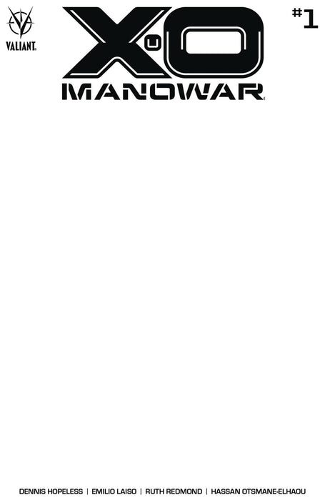X-O Manowar (2020) #1 CVR E BLANK VAR