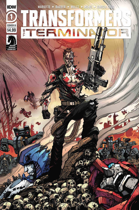 Transformers Vs Terminator (2020) #1 CVR B MILNE
