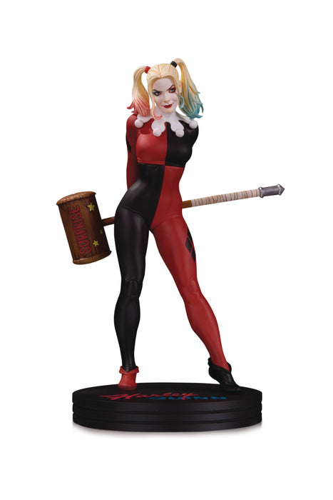 DC COVER GIRLS HARLEY QUINN BY FRANK CHO STATUE