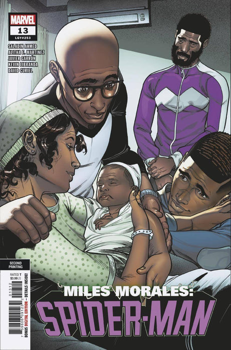 Miles Morales Spider-Man (2018) #13 (2nd Print Garron Variant)
