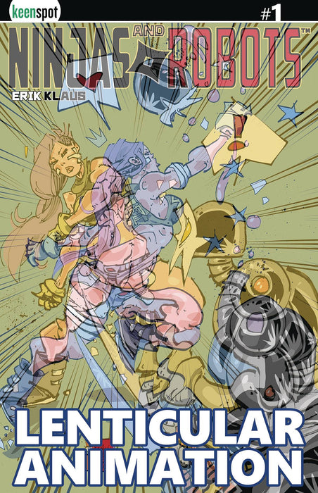 Ninjas & Robots (2020) #1 CVR E LENTICULAR