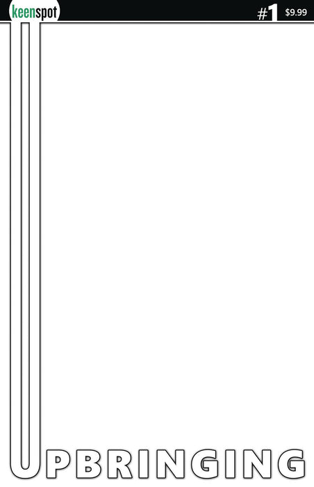 UPBRINGING #1 CVR E BLANK SKETCH