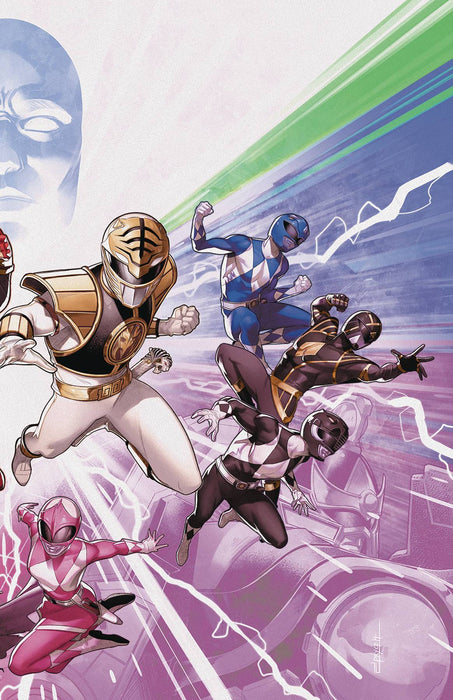 Mighty Morphin Power Rangers (2016) #50 CONNECTING VAR