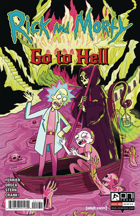Rick and Morty Go to Hell (2020) #1 1:10 CVR C GOUX