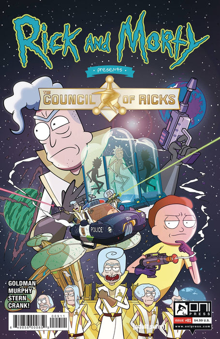 Rick and Morty Presents Council of Ricks (2020) #1 CVR A MURPHY