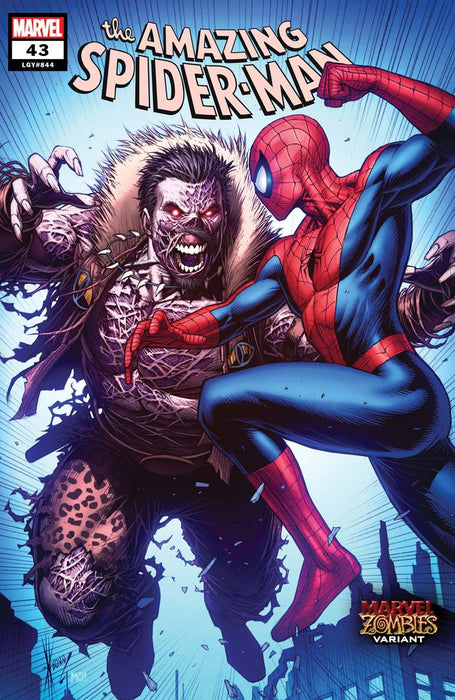 Amazing Spider-Man (2018) #43 KEOWN MARVEL ZOMBIES VAR
