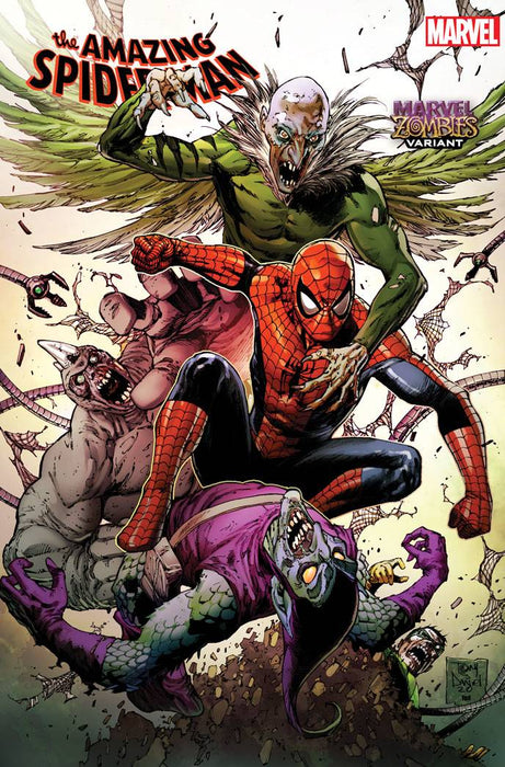 Amazing Spider-Man (2018) #44 DANIEL MARVEL ZOMBIES VAR