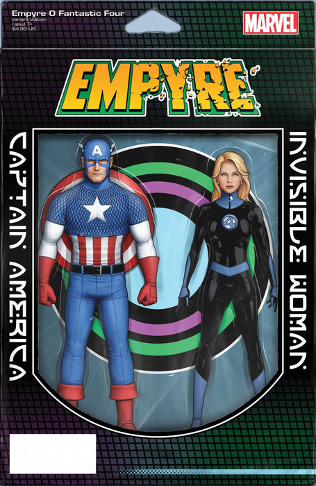 EMPYRE FANTASTIC FOUR #0 CHRISTOPHER 2PACK ACTION FIGURE VAR