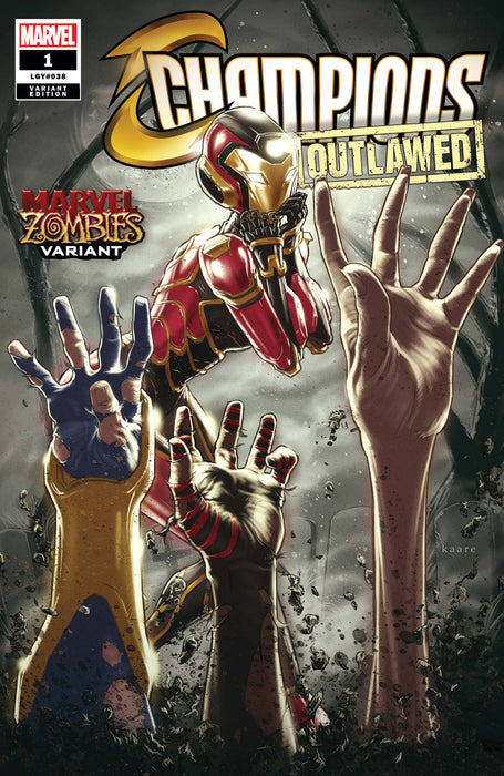 Champions (2020) #1 MARVEL ZOMBIES VAR OUT