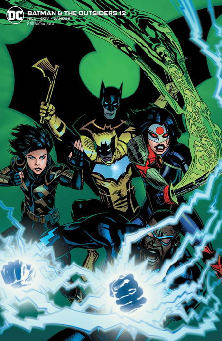 Batman and the Outsiders (2019) #12 MICHAEL GOLDEN VAR ED
