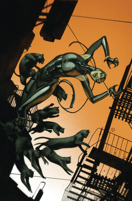 Catwoman (2018) #22 CARD STOCK J T TEDESCO VAR ED