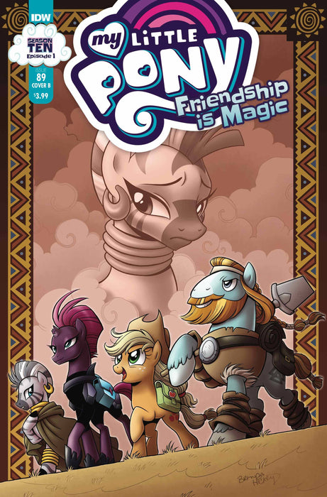 My Little Pony Friendship is Magic (2012) #89 CVR B HICKEY