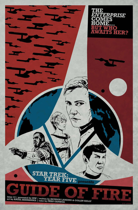 Star Trek Year Five (2019) #13 10 COPY INCV LENDL