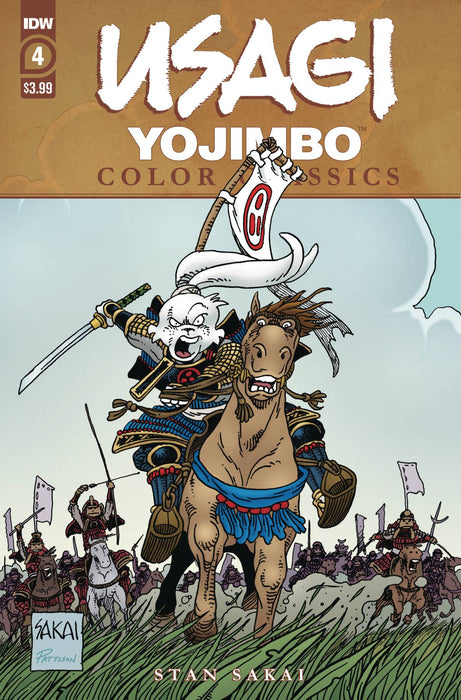 Usagi Yojimbo Color Classics (2020) #4 CVR A SAKAI