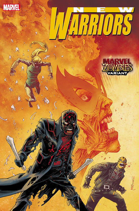 New Warriors (2020) #1 SHALVEY MARVEL ZOMBIES VAR OUT