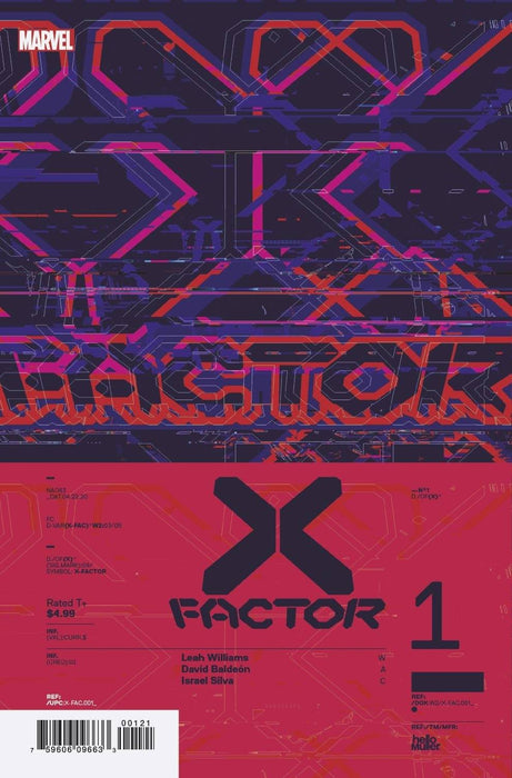X-Factor (2020) #1 1:10 MULLER DESIGN VAR