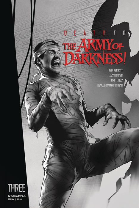 Death to Army of Darkness (2020) #3 30 COPY OLIVER B&W INCV