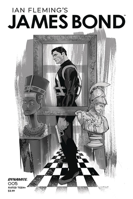 James Bond (2019) #5 10 COPY RICHARDSON B&W INCV