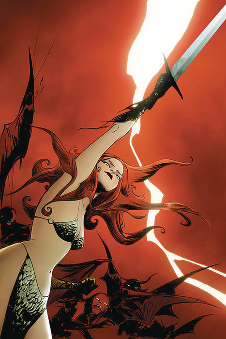 Red Sonja Vampirella (2019) #8 LEE LTD VIRGIN CVR