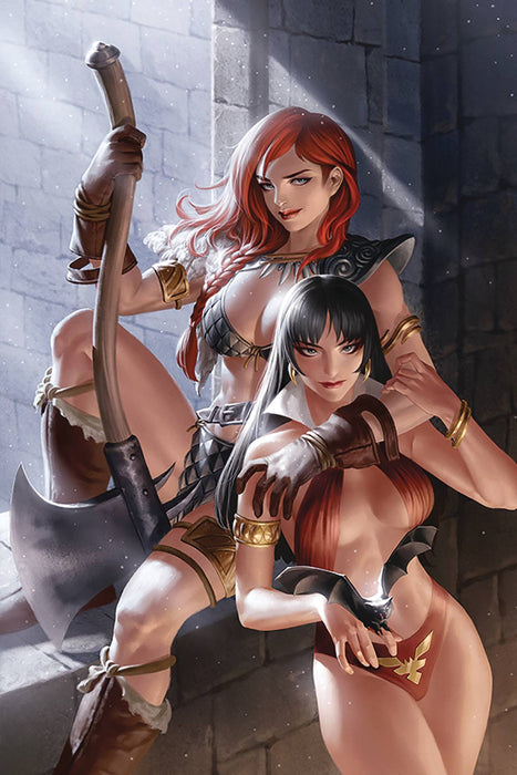 Red Sonja Vampirella (2019) #8 YOON LTD VIRGIN CVR