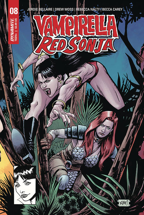 Red Sonja Vampirella (2019) #8 7 COPY GORHAM HOMAGE INCV