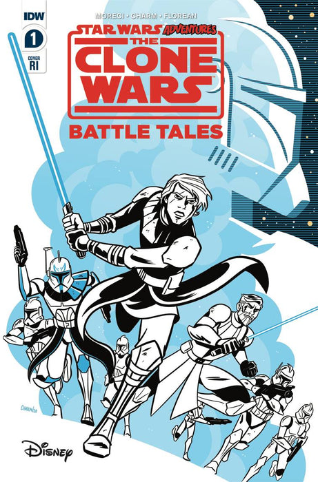 Star Wars Adventures Clone Wars (2020) #1 10 COPY INCV CHARM